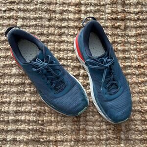 HOKA One One Bondi 7 Running Shoes Blue Men’s US 11.5 – No Insoles